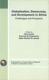 Globalization, Democracy, and Development in Africa: Challenges and Prospects