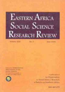 EASSRR Vol. 22, No. 1 , Jan. 2006