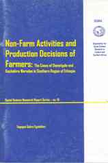 SSRR No. 15 - Non- Farm Activities and Production Decision of Farmers: